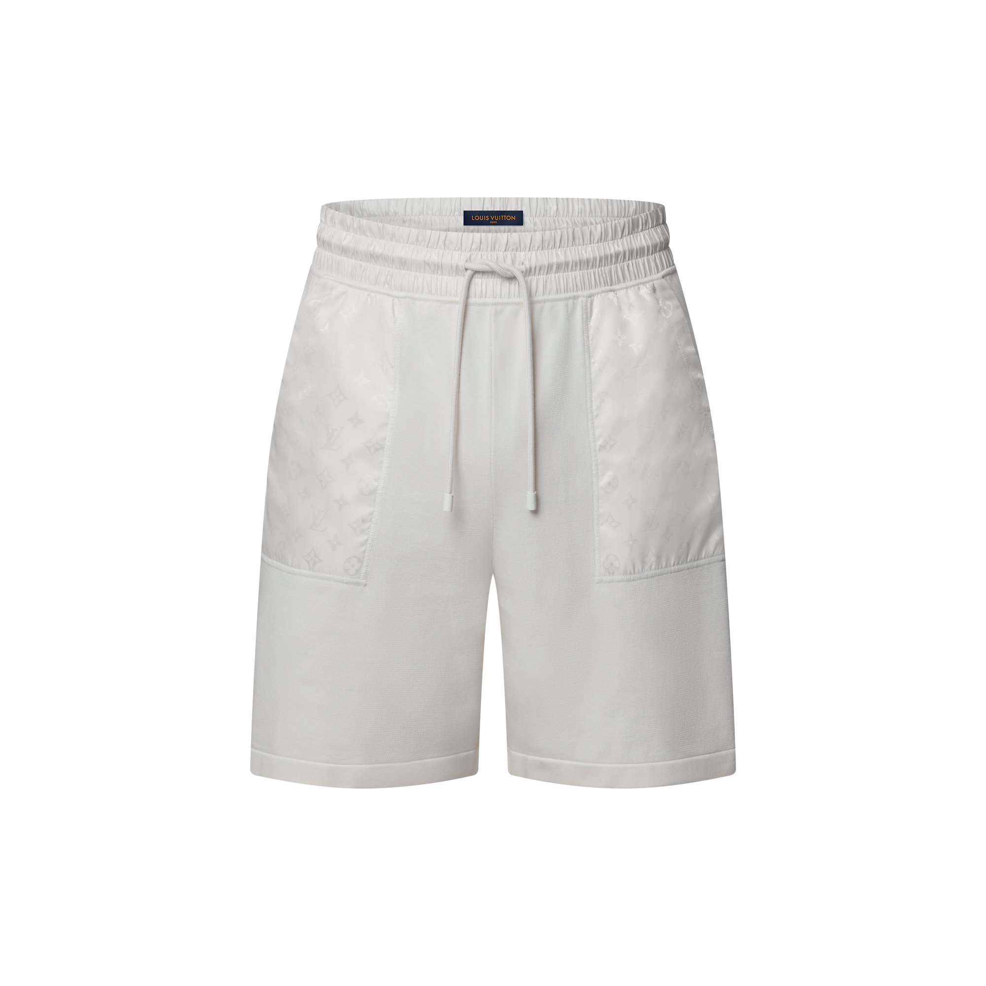 louis vuitton 短パン モノグラム ショートパンツ ロゴ 白 Shorts With Monogram Nylon Details - Ready-to-Wear | LOUIS